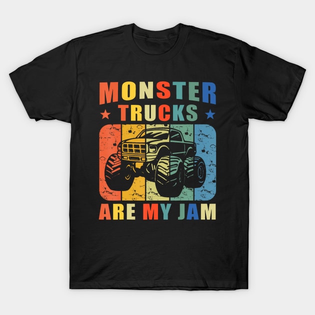 Monster Truck Car For Birthday Boy Youth Adults T-Shirt by MaciGalloway3